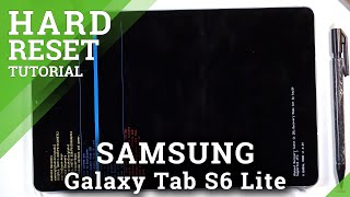 How to Accomplish Hard Reset Process in Samsung Galaxy Tab S6 Lite – Bypass Screen Lock [upl. by Eittap409]