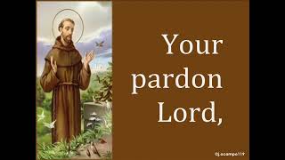 Prayer of Saint Francis with Lyrics [upl. by Tellford]