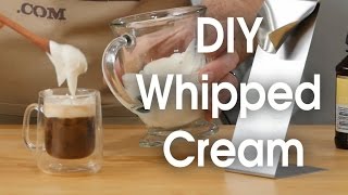 DIY whipped cream in 60 seconds [upl. by Germano]