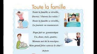 comptine  Toute la famille se réveille [upl. by Elsey]