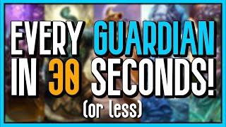 Every Guardian in SMITE Explained in 30 Seconds or Less [upl. by Viviyan]