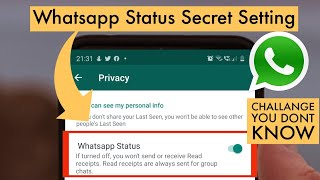 How to view WhatsApp Status without letting them Know  Hide Viewed By in WhatsApp [upl. by Einapets]