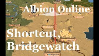 Albion Online  Caerleon to Bridgewatch fast almost safely [upl. by Bowie]