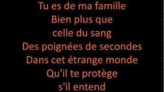 Génération Goldman  Famille Official Lyrics Video [upl. by Streeto]