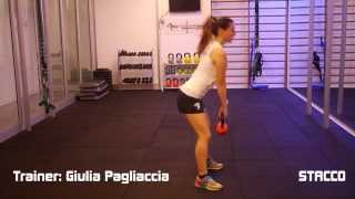 Tutorial Esercizi  Stacco Trainer Giulia Pagliaccia [upl. by Enymzaj]