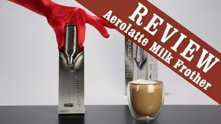 Aerolatte Milk Frother  Exclusive Review [upl. by Inig638]