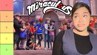 Miraculous S6 Designs Tier List [upl. by Odnuges]