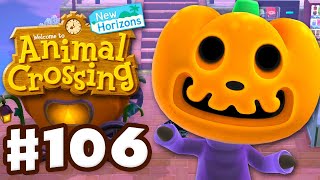 Halloween Trick or Treating Jack  Animal Crossing New Horizons  Gameplay Part 106 [upl. by Kiryt]