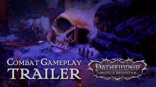 Pathfinder Wrath of the Righteous  Combat Gameplay Trailer [upl. by Carlye]