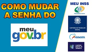 Como mudar a senha do meu GOVBR [upl. by Croix824]