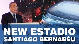 Real Madrid present NEW Santiago Bernabéu stadium plans [upl. by Hnacogn]