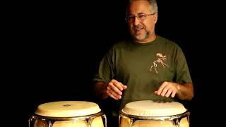 Conga Lesson 3 Basic Latin Rhythms [upl. by Keyte]