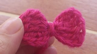 ¿Cómo hacer un Lazo a Crochet [upl. by Carrel]