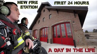 First 24 Hours in a New Fire Station  A Day in the Life [upl. by Nnylorac]