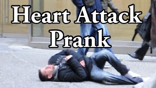 HEART ATTACK PRANK in Public [upl. by Cowan]