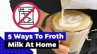 How To Froth Milk At Home Best Milk Frothers Review [upl. by Shields]