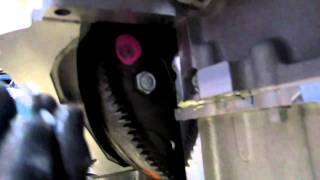 Installing torque converter to flex plate pt1 [upl. by Edlun533]