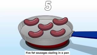 Counting Song  Five Fat Sausages  HelpKidzLearn [upl. by Bremser]