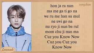 NCT U  Know Now Easy Lyrics [upl. by Onileva]