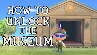 How to Unlock the Museum in Animal Crossing New Horizons [upl. by Enimrac]