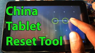 How to Hard Reset China Tablet By Software  Unlock Pattern Lock Via Reset Tool Easy Guide [upl. by Akinert737]