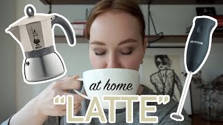 HOW TO MAKE A quotLATTEquot AT HOME moka pot  frother [upl. by Malone]