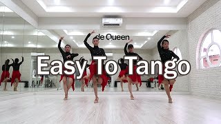 Easy To Tango Line Dance DemoampWalkthrough High Beginner [upl. by Rabi]