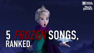 5 “Frozen” Songs Ranked [upl. by Joshia]