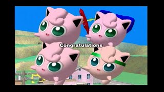 Super Smash Bros Melee  Jigglypuff  Classic Mode Very Hard [upl. by Aztiraj]