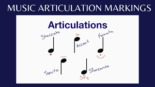 Articulation Markings in Music [upl. by Milicent498]