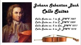 Johann Sebastian Bach  Cello suites in 432 Hz great for reading or studying [upl. by Sholeen513]