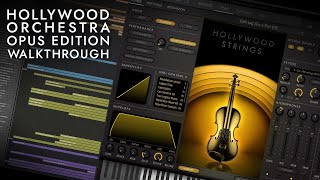 EastWest Hollywood Orchestra Opus Edition Walkthrough [upl. by Imeon]